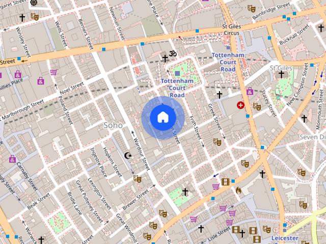 Apartment for rent in Soho, Greater London