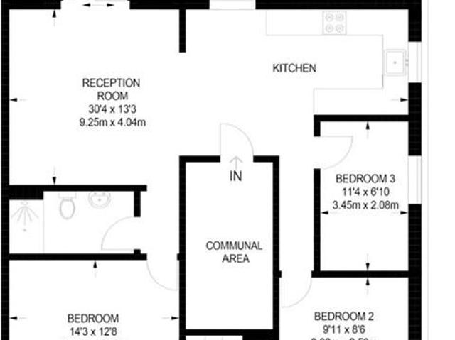 Flat for rent in Putney Vale, Greater London