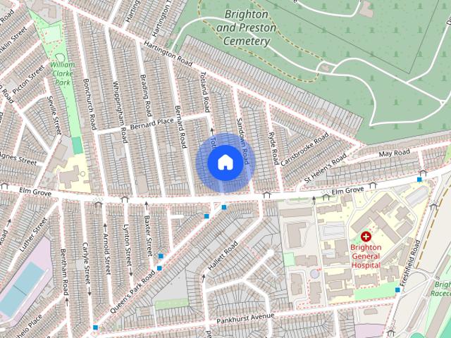 Apartment for rent in Queen's Park, Brighton & Hove