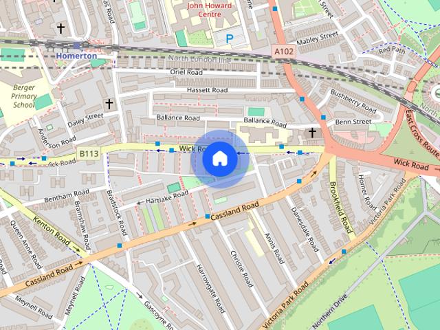 Apartment for rent in London Borough of Hackney, Greater London