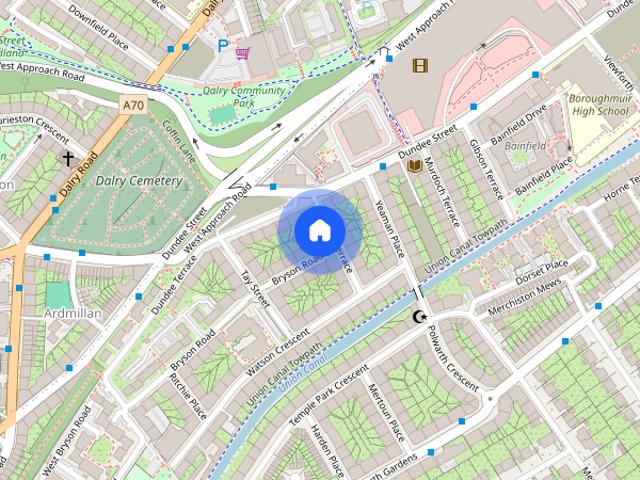 Apartment for rent in Merchiston, Scotland