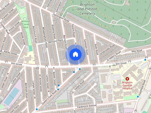 Apartment for rent in Queen's Park, Brighton & Hove