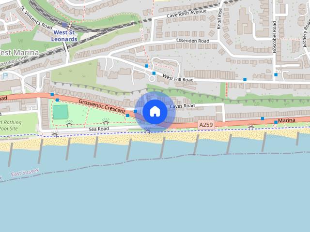 Apartment for rent in West Marina, Guestling Green