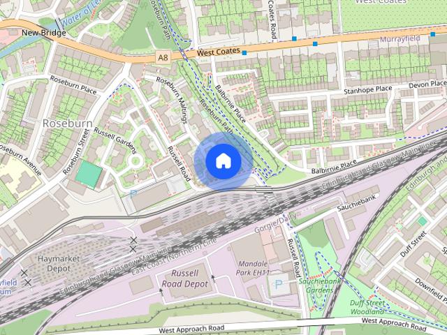 Apartment for rent in Murrayfield, Scotland