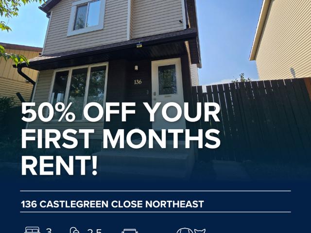 House for rent in Castleridge, Calgary