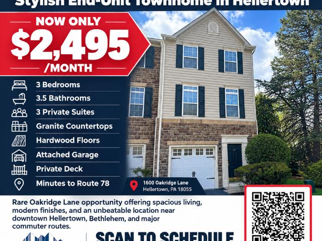 House for rent in Hellertown, Northampton County