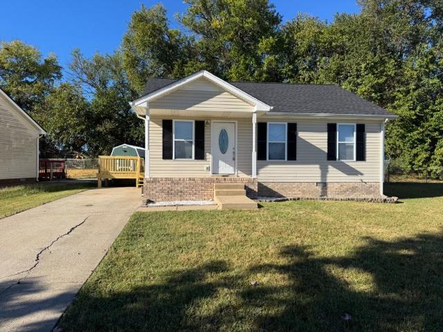 House for rent in Oak Grove, Christian County