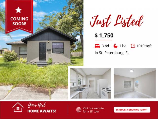 House for rent in Saint Petersburg, Florida