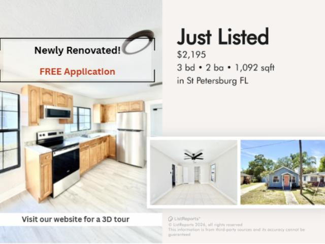 House for rent in Saint Petersburg, Florida