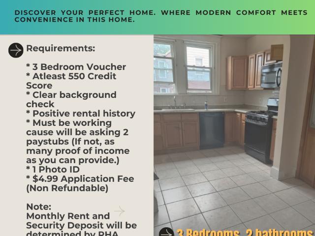 House for rent in Philadelphia, Pennsylvania