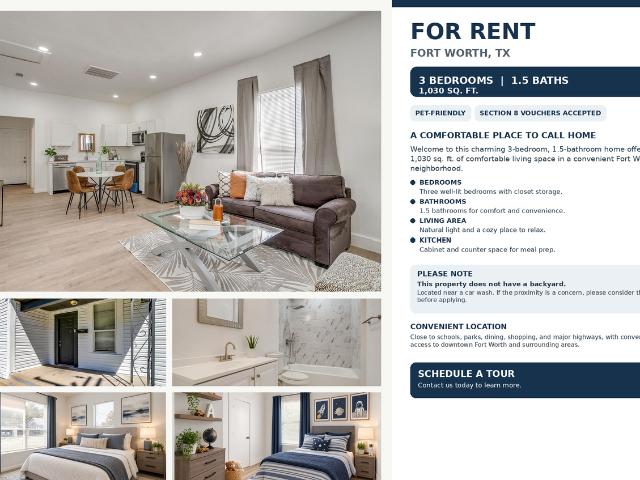 House for rent in Fort Worth, Tarrant County