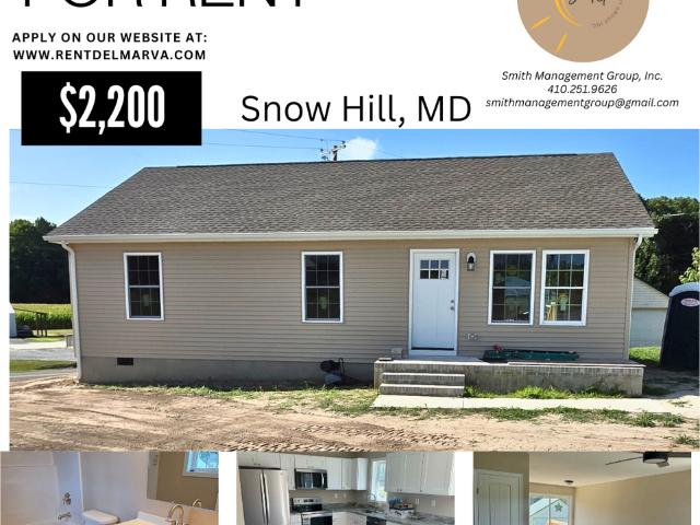 House for rent in Snow Hill, Maryland