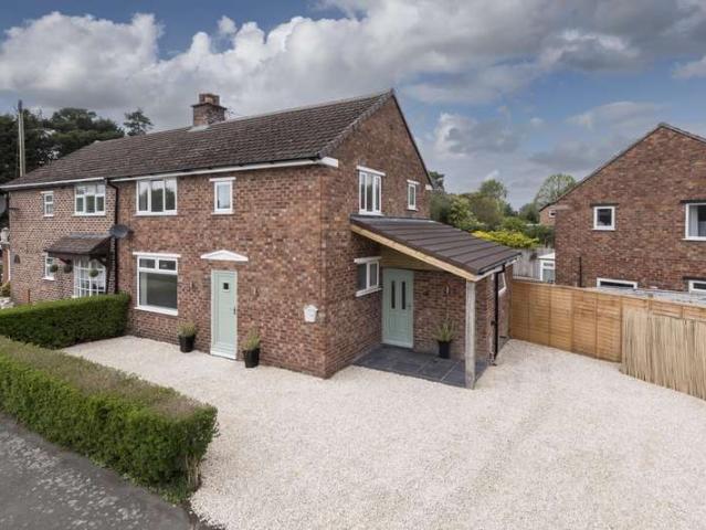 House for sale in Cotebrook, Cheshire
