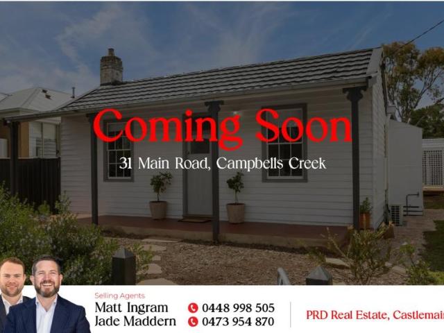 House for sale in Campbells Creek, Shire of Mount Alexander