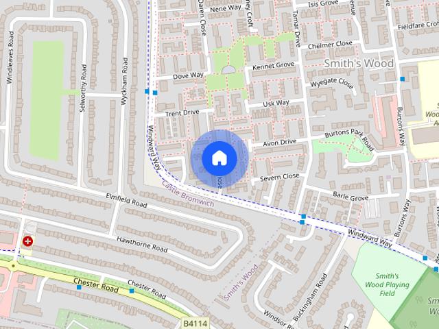 Room for rent in Smith's Wood, Kingshurst
