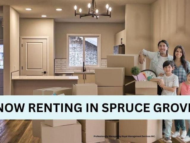 House for rent in Spruce Grove
