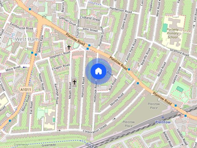 House for rent in West Ham, Cat Hill