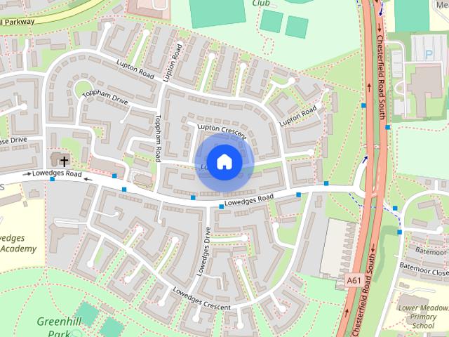 House for rent in Lowedges, South Yorkshire