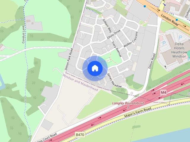 Townhouse for rent in Slough