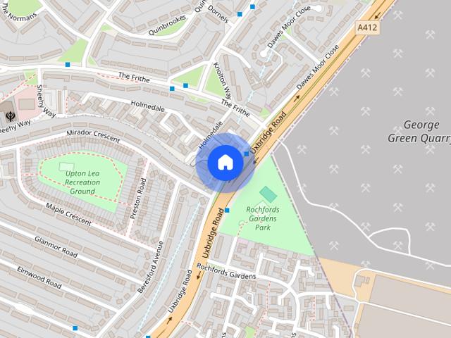 Townhouse for rent in Wexham Court, Slough