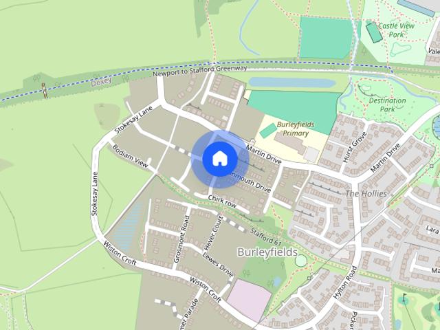 House for rent in Baswich, Staffordshire