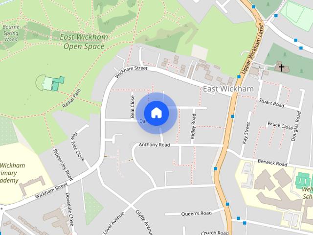 House for rent in East Wickham, Greater London