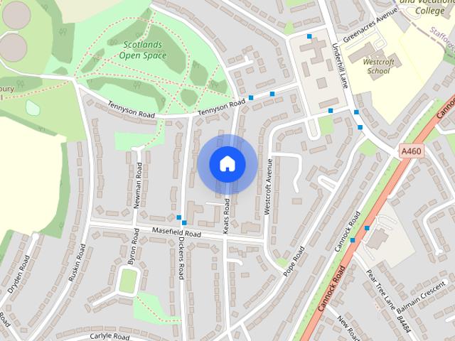 House for rent in Wednesfield, West Midlands
