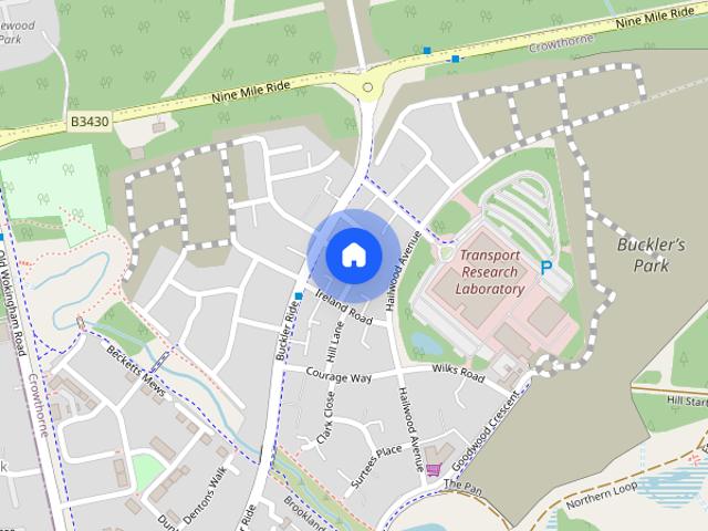 House for rent in Buckler's Park, Crowthorne