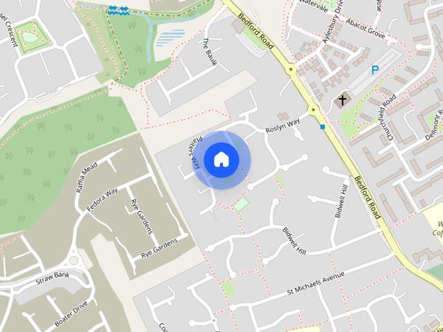 Townhouse for rent in Houghton Regis, Bedfordshire