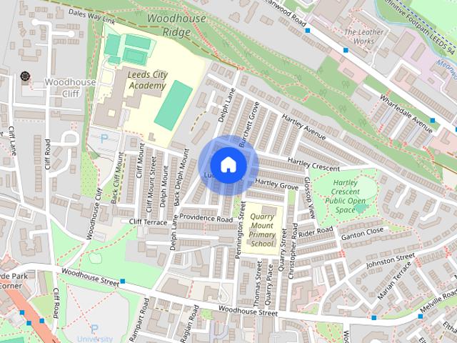 House for rent in Woodhouse Cliff, Leeds