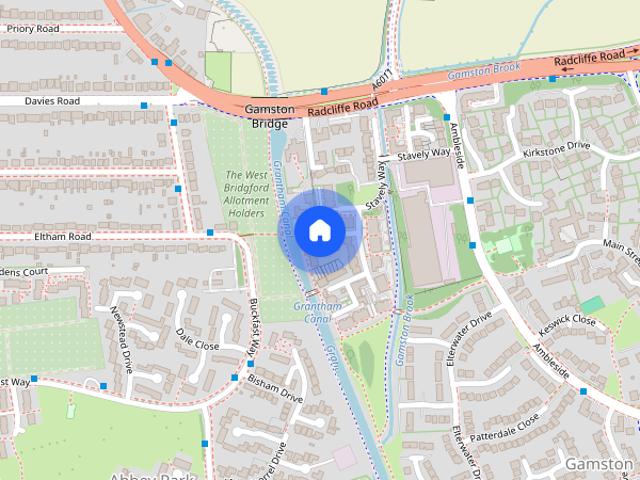 Townhouse for rent in Gamston, Barton In Fabis