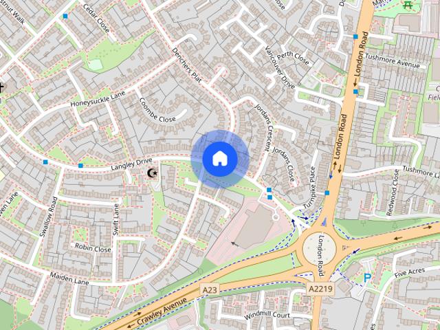 House for rent in Langley Green, Glynde