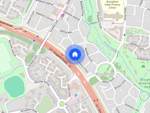 House for rent in Monkston Park, Milton Keynes