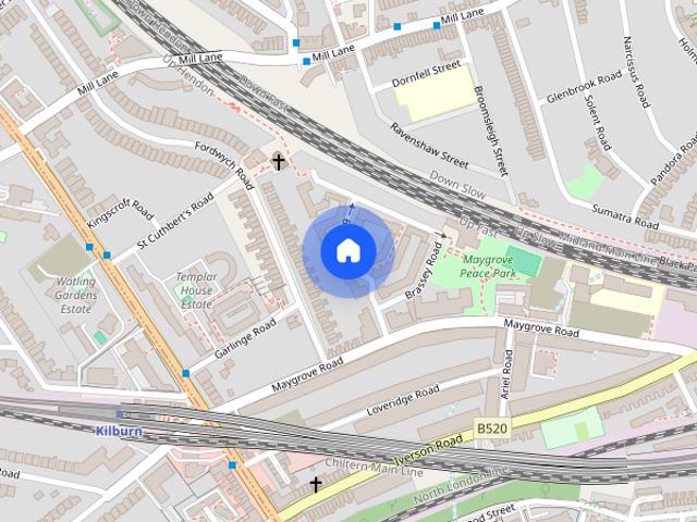 House for rent in Kilburn, Greater London