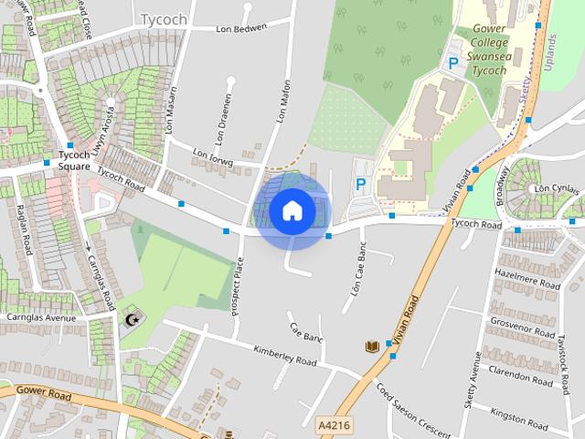 House for rent in Tycoch, Nangreaves