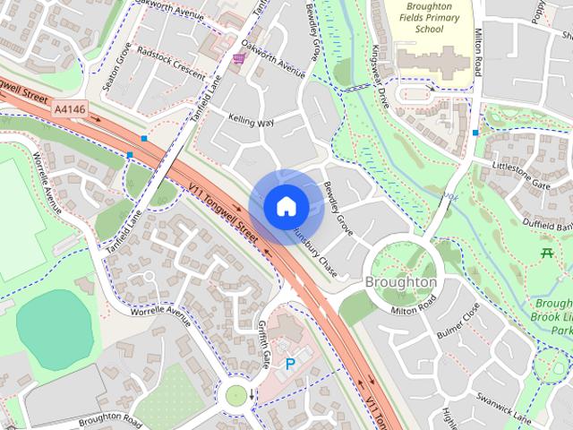 House for rent in Monkston Park, Milton Keynes