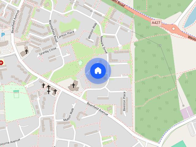 Townhouse for rent in Corby