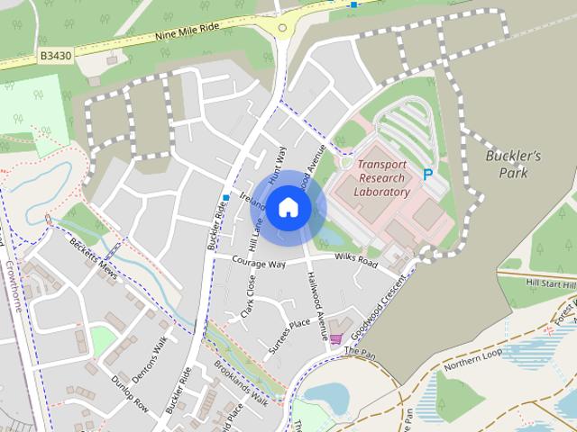 House for rent in Buckler's Park, Crowthorne