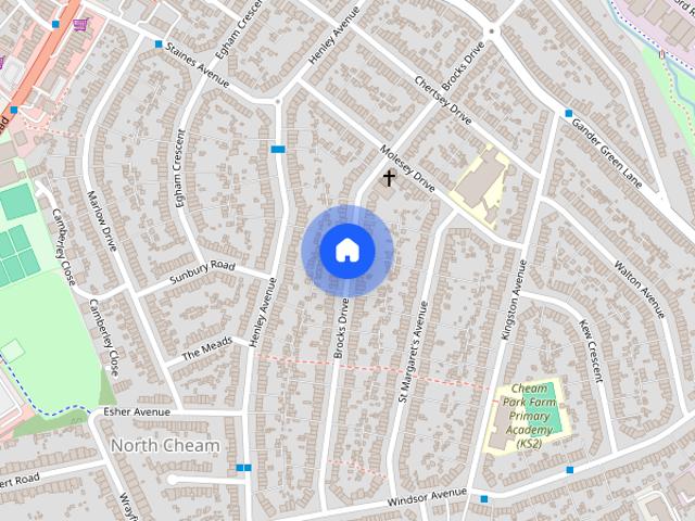 House for rent in London Borough of Sutton, Greater London