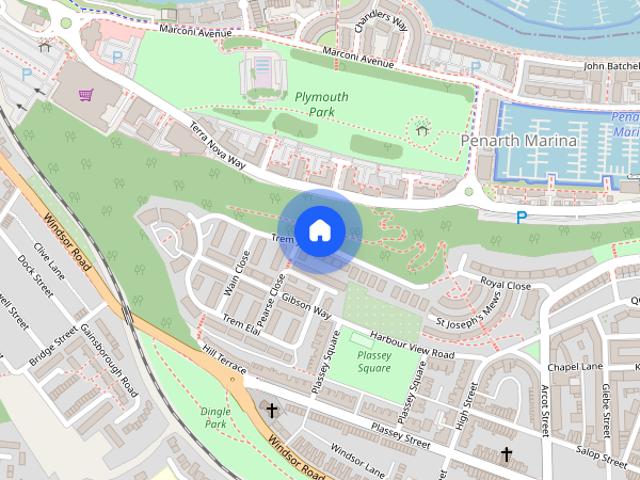 House for rent in Penarth Marina, Penarth