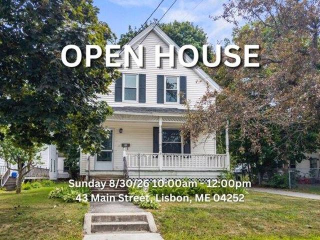 House for sale in Lisbon, Maine
