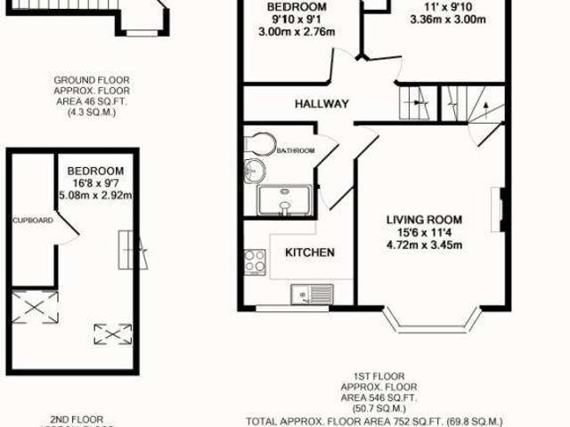 Duplex for sale in Slough