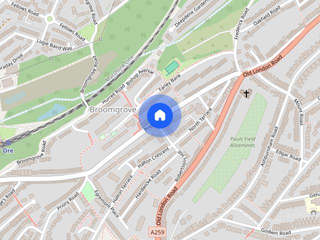 House for rent in Broomgrove, Guestling Green