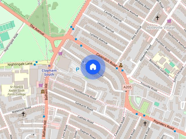 House for rent in Clapham, Greater London