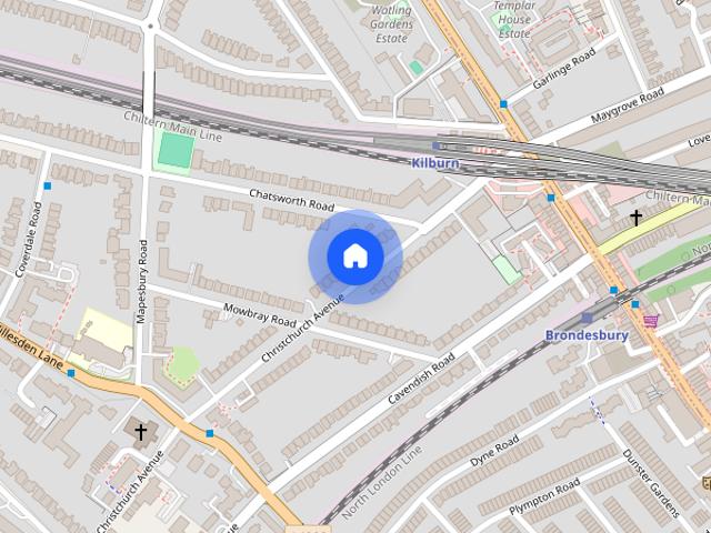 Apartment for rent in Brondesbury Park, Greater London