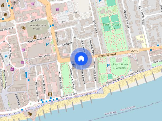Apartment for rent in Worthing, West Sussex