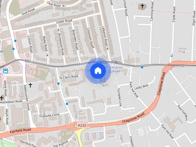 Apartment for rent in London Borough of Croydon, Addiscombe