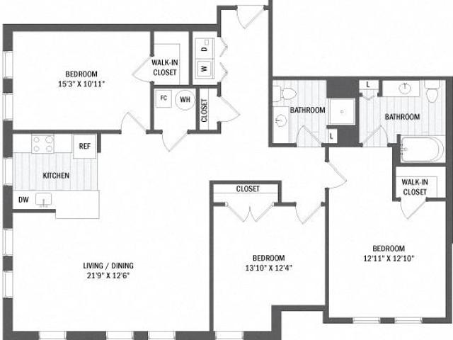 Condo for rent in Fells, Melrose