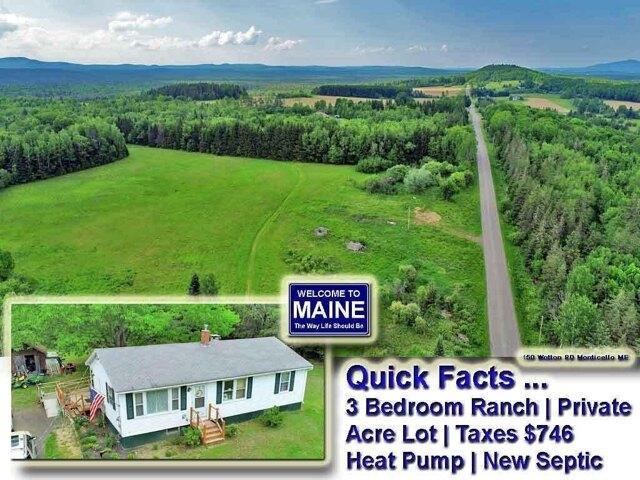 House for sale in Monticello, Maine