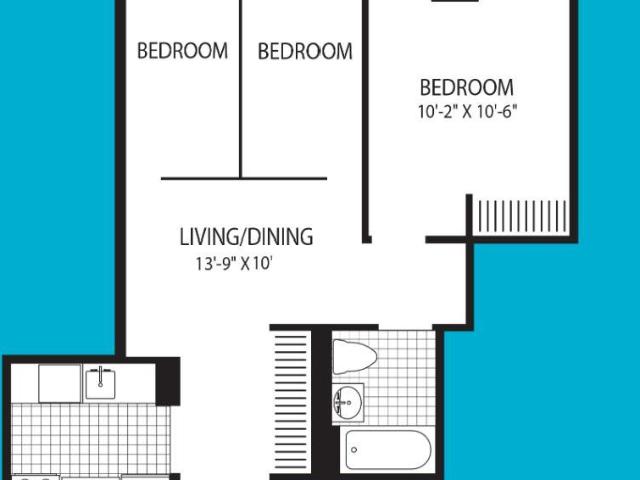Apartment for rent in Arverne, New York